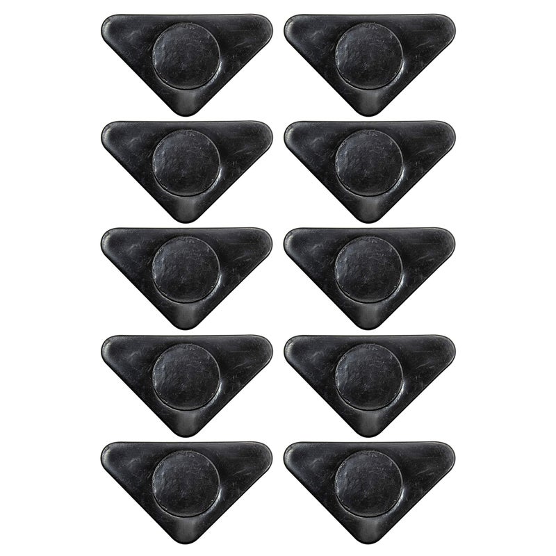 Prescott Plastics 1.25" Inch Angle Iron Plug Insert (10 Pack), Black L Shaped End Cap for Metal Tubing, Fence, Glide Insert for Pipe Post, Chairs and Furniture Legs - Image 4